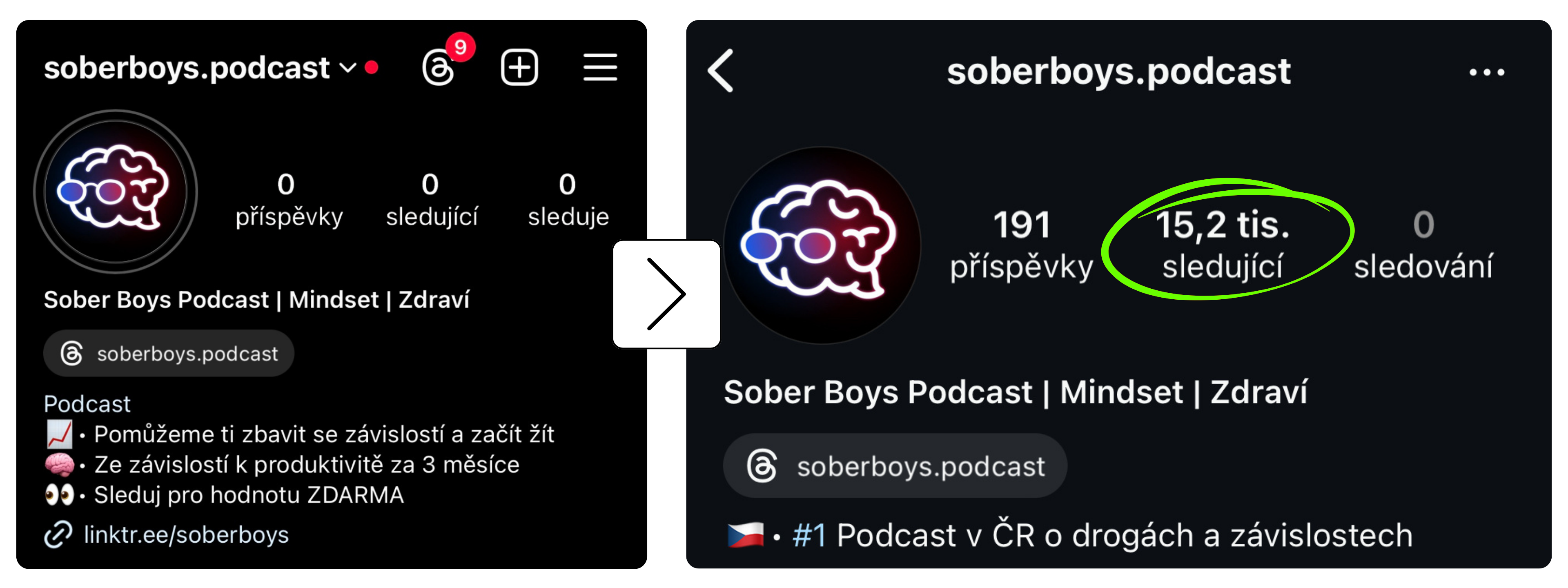 Výsledek klienta 9